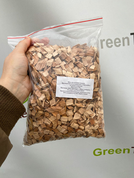 Щепа грушевая 3 дм3 (0.5 кг) Щепа грушевая 3 дм3 (0.5 кг)