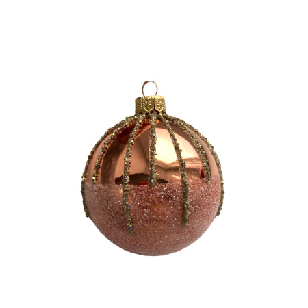 Набор шаров пластик. декор №10 разные цвета, 6см / 8см / 10см Шар пластиковый декорированный