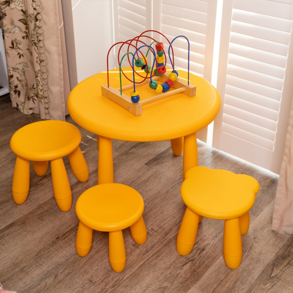 Стол детский TINI жёлтый