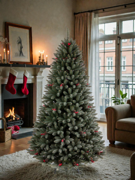 Елка "Ариозо", эффект инея