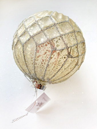 Шар елочный стекл. [5687-8]