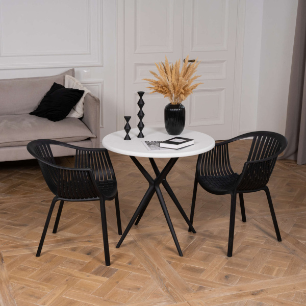 Набор мебели стол круглый Teori + 4 стула ESCALATE