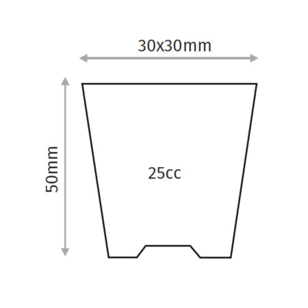 Кассета для рассады, 128 ячеек (25мл)