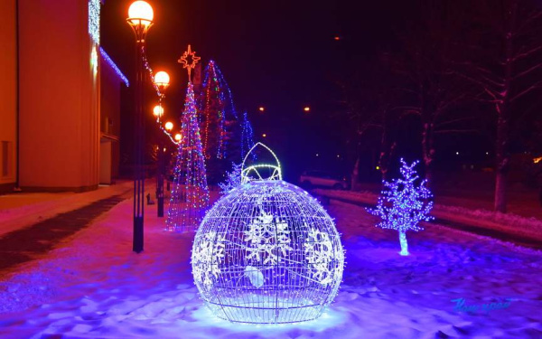 Верхушка-звезда из дюралайта, 100х100см, светодинамика без нити