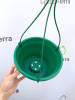 Кашпо подвесное, салатовое, ø 23см, высота 14см, объём 3.7л
