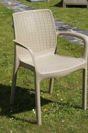 Пластиковый стул Bali, капучино [230671]