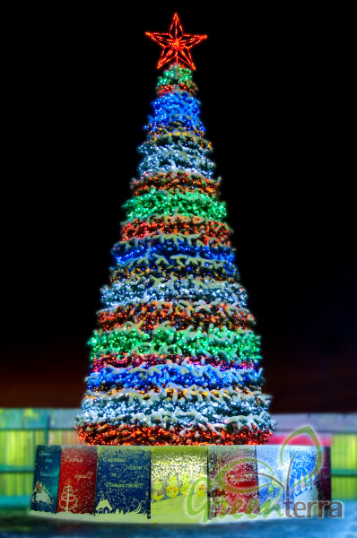 Комплект новогоднего освещения "Северное сияние"