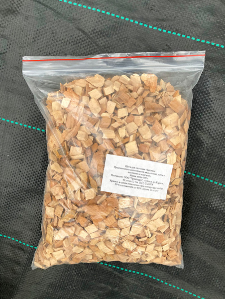 Щепа грушевая 3 дм3 (0.5 кг) Щепа грушевая 3 дм3 (0.5 кг)