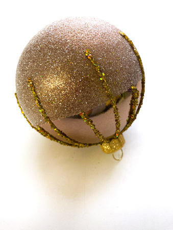 Набор шаров пластик. декор №10 разные цвета, 6см / 8см / 10см Шар пластиковый декорированный