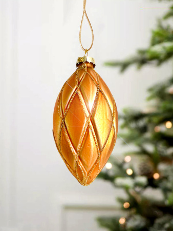 Игрушка елочная стекл. [0056-6]