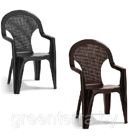 Пластиковый стул Santana (Сантана), графит [219377]