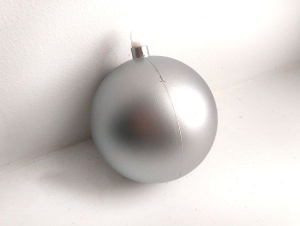 Шары пластиковые, серебро мат. Шары пластиковые, матовые серебро