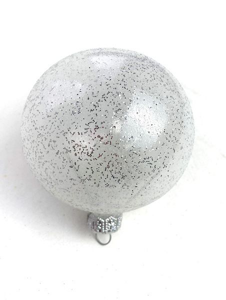 Шар елочный стекл. 8 см, [G-233s]