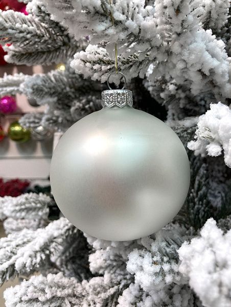 Шар елочный стекл. 8 см, [16]