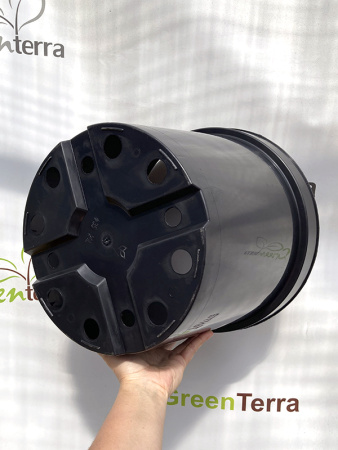 Горшок круглый под саженцы 20л, ø 35см, высота 30 см