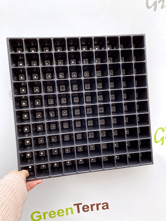 Кассета для рассады 100 ячеек (100-Ф), 40мл 
