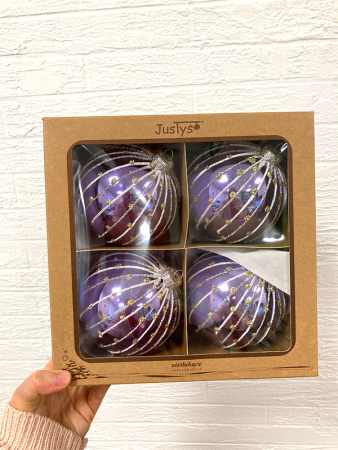 Шар пластиковый декорированный