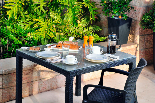 Пластиковый стул Bali Mono, графит [206056]