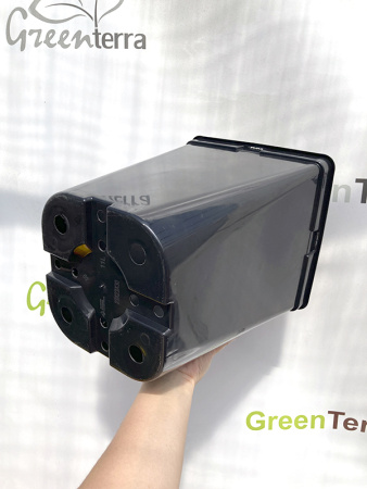 Высокий горшок для роз 11л, 23*23*30 см