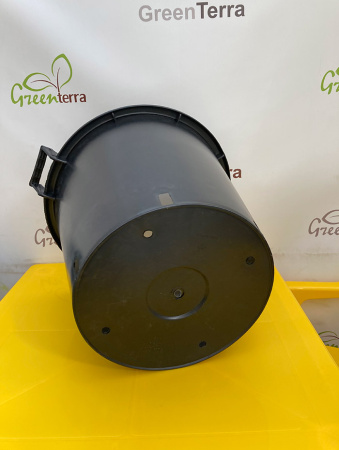 Контейнер круглый под саженцы с ручками 50л, ø 50см, высота 41см