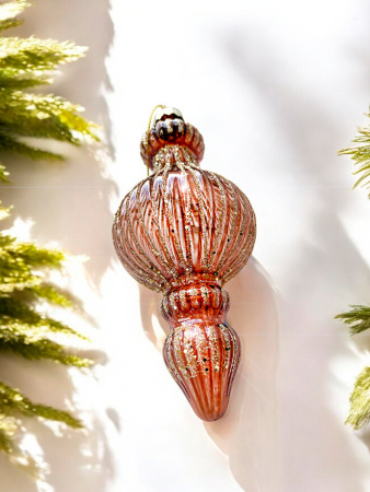 Игрушка елочная стекл. [0093-8]