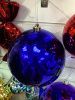 Шары пластиковые, глянец синий [blue-3]