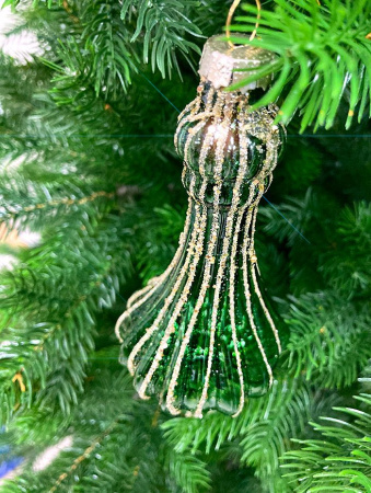 Игрушка елочная стекл. [0095-7]