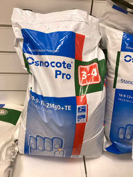 Удобрение минеральное пролонгированное Osmocote Pro (3-4 месяца), 25кг