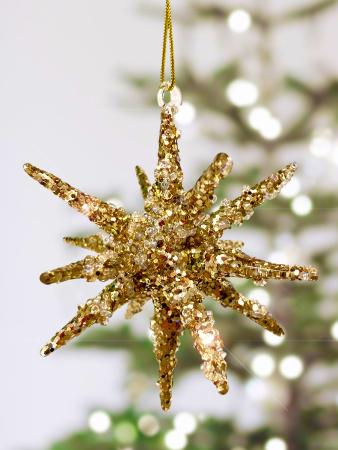 Игрушка елочная стекл. [5667