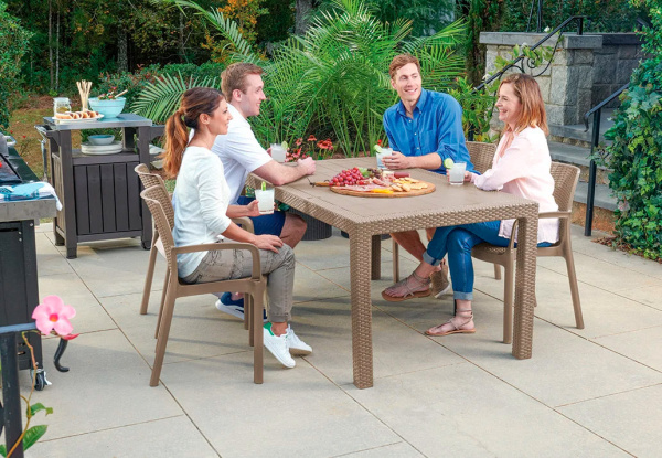 Пластиковый стул Bali, капучино [230671]