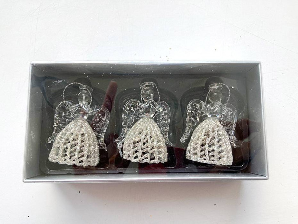 Набор игрушек елочных стекл. [6165-2]