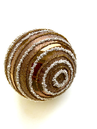 Шар пластиковый декорированный