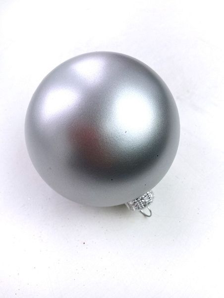 Шары пластиковые, серебро мат. Шары пластиковые, матовые серебро