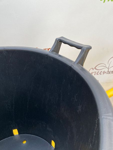 Контейнер круглый под саженцы с ручками 50л, ø 50см, высота 41см