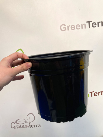 Горшок для рассады круглый формованный 5л, ø 22см, высота 17см.