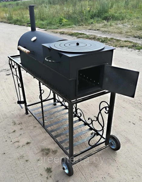 Кованый мангал (гриль, барбекю, очаг) "Шеф-повар"