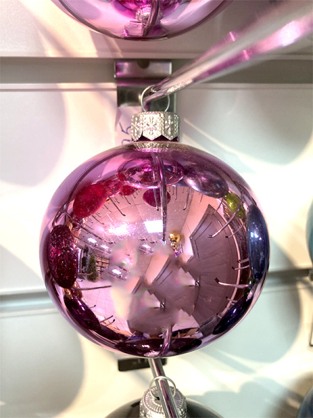 Шар елочный стекл. 8 см, [95]