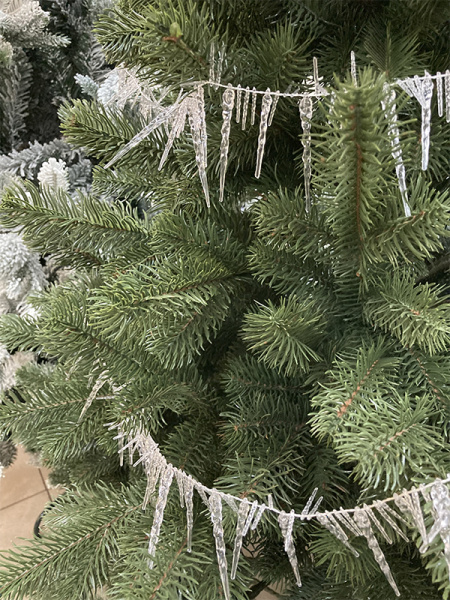 Гирлянда из сосулек прозрачная 280см [29061]