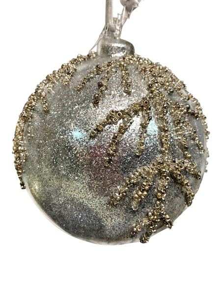 Шар елочный стекл. [67333]