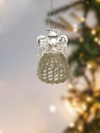 Набор игрушек елочных стекл. [6165-2]