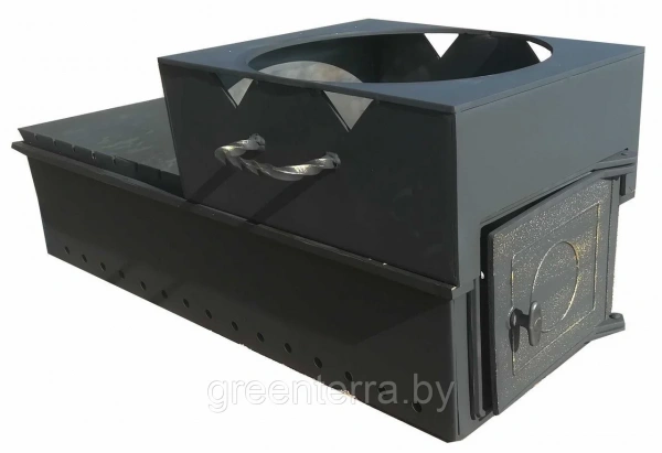 Жаровня 80х30х20см (5см) с надставкой под казан