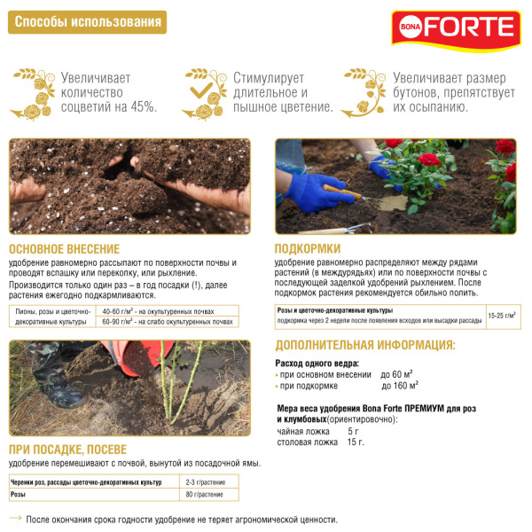 Bona Forte для голубики и лесных ягод с кремнием 2.5кг