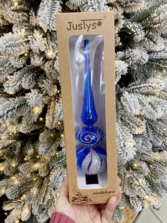 Верхушка на елку декорированная