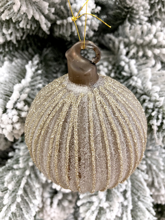 Шар елочный стекл. [66229]