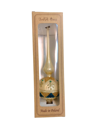 Стеклянная верхушка декор №3