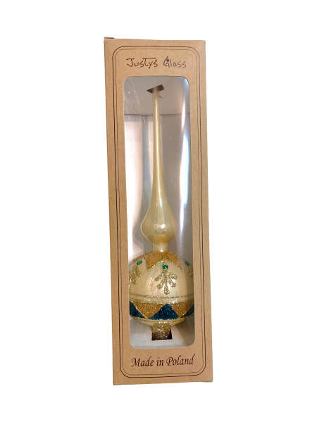 Стеклянная верхушка декор №3