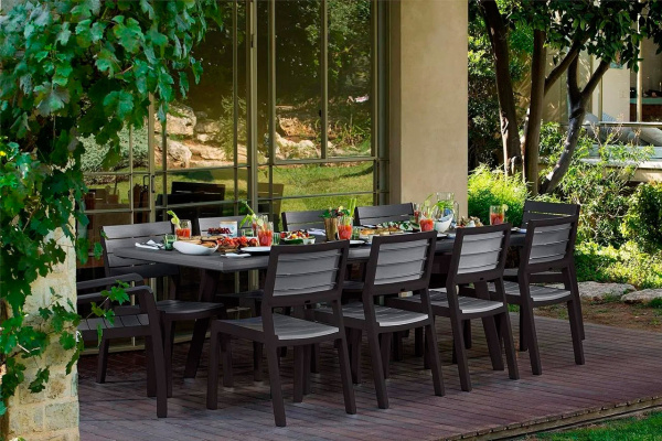 Большой раскладной стол HARMONY EXTEND TABLE KETER [255241]