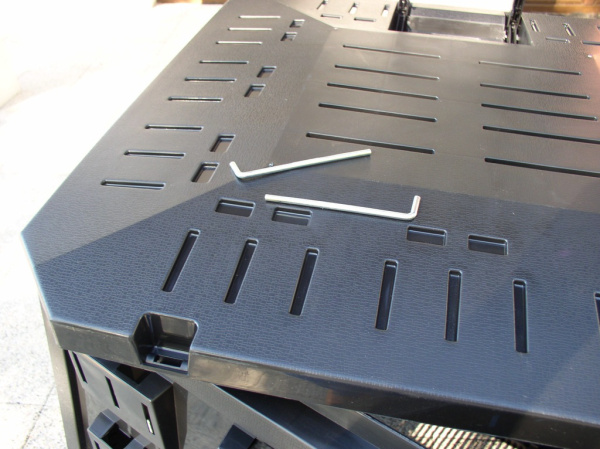 Компостер Evogreen на 630 литров чёрный [IKEV630C-S411]