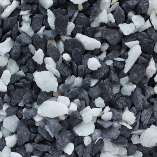 Мрамор/гранит щебень декоративный, 5-10мм, (20 кг)