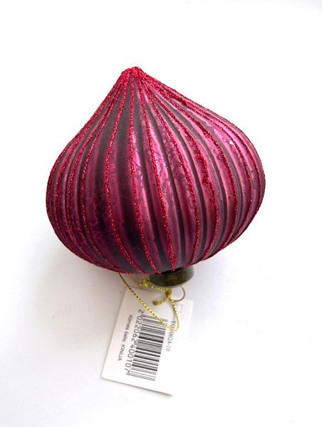 Игрушка елочная стекл. [0624-10]